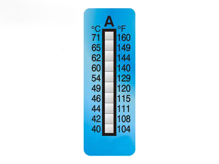 Giấy kiểm tra nhiệt độ Thermax Level 10A Giấy kiểm tra nhiệt độ Thermax Level 10A